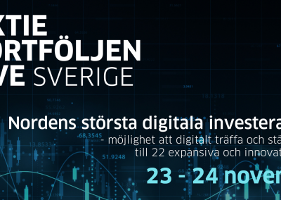 Neola Medical presenterar på Aktieportföljen Live den 24 november