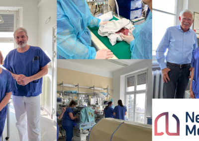 Neola Medicals Clinical Manager besökte en neonatalintensivvårdsklinik i Würzburg, Tyskland