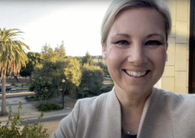 Nyhetsbyrån Direkt i livesänd intervju med CEO Hanna Sjöström