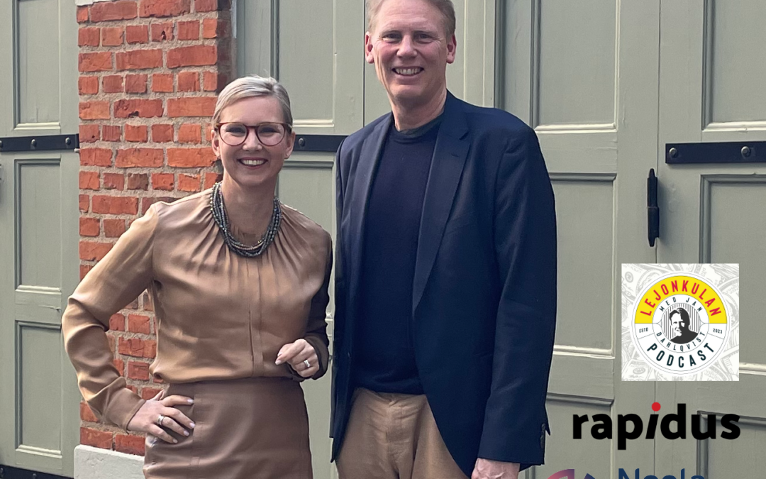 Rapidus bjuder in CEO Hanna Sjöström i nya podcasten Lejonkulan