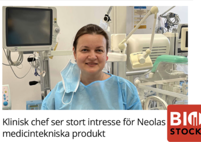 Clinical Manager Tetiana Kovtiukh i ny intervju med BioStock om sitt arbete och besök på neonatalintensivvårdskliniker