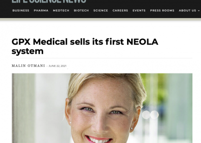 Nordic Life Science uppmärksammar Neola Medicals försäljning